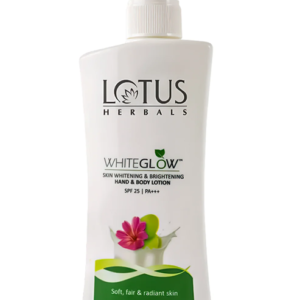 Lotus Herbals WhiteGlow Skin Whitening & Brightening Hand & Body Lotion SPF 25