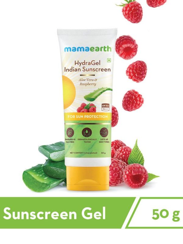 Mamaearth HydraGel Indian Sunscreen SPF 50