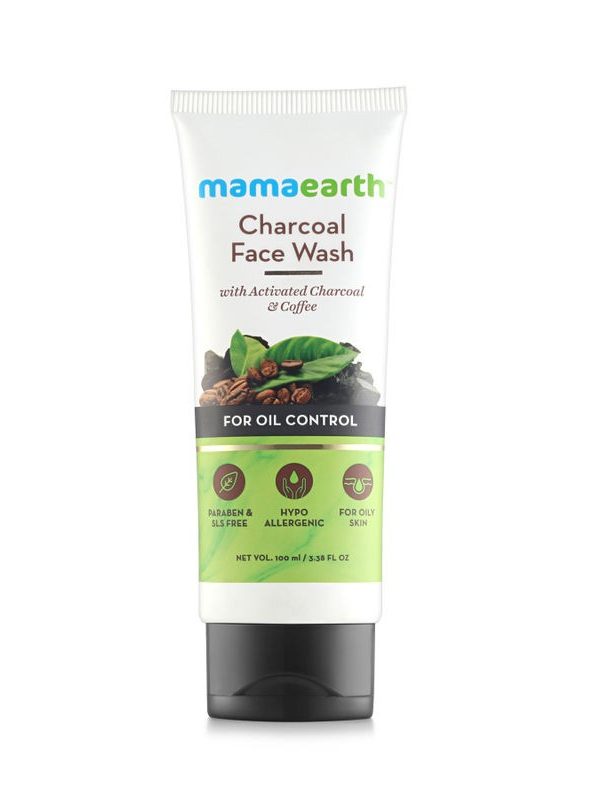 Mamaearth Charcoal Face Wash With Activated Charcoal And Coffee For Oil Control