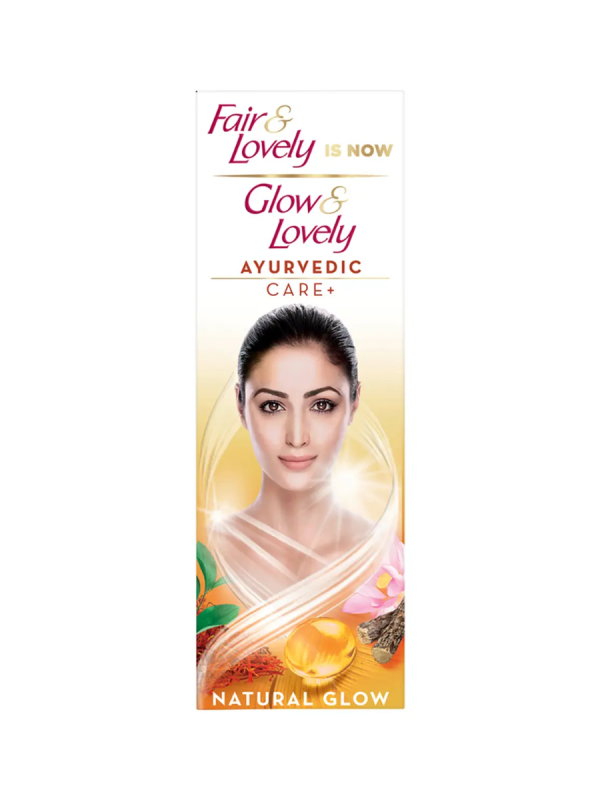 Glow & Lovely Ayurvedic Care+ Natural Face Cream (50g Each) Pack Of 2