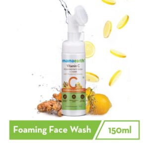 Mamaearth Vitamin C Foaming Face Wash with Vitamin C & Turmeric