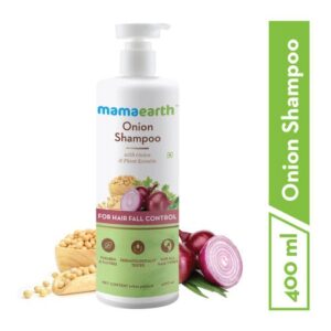 Mamaearth Onion Shampoo for Hair Fall Control